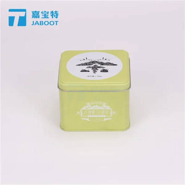 贵州云雾茶包装铁盒国品黔茶马口铁罐包装食品夹心海苔包装铁盒