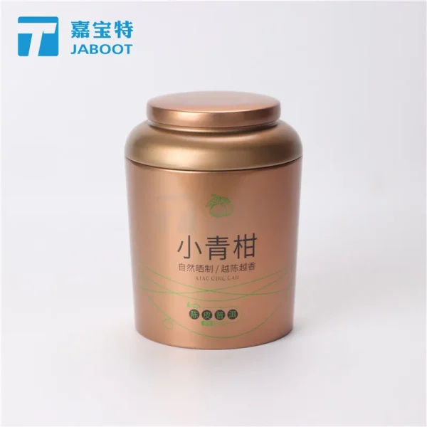 金色小青柑铁罐中国红茶手提袋礼品包装铁罐红枸杞礼品铁罐