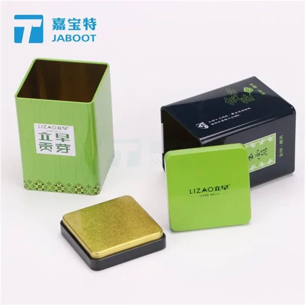 恩施绿茶包装铁盒养生菊花茶铁盒包装苹果醋片压片糖果包装马口铁盒