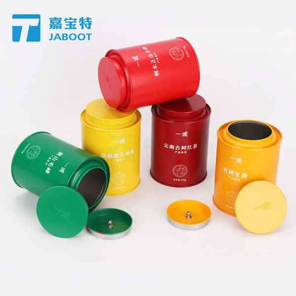 云南古树红茶包装铁罐黄山毛尖包装铁罐凤凰单从马口铁罐定制