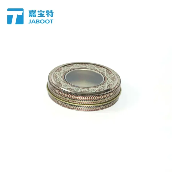 伊朗藏红花包装铁盒5g西红花铁盒包装冬虫夏草马口铁盒低价促销