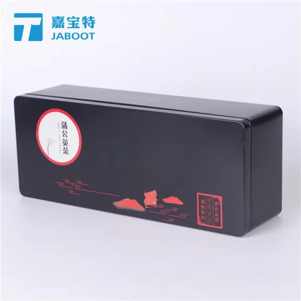 蒲公英茶马口铁盒包装野生黑枸杞金属铁盒包装三七粉铁盒定制