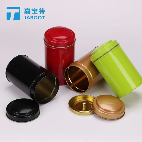 东莞实力铁罐厂家定制中老年高钙片铁罐大豆蛋白肽包装铁罐