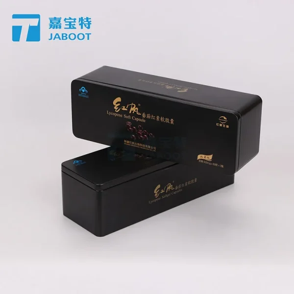 番茄红素软胶囊包装铁盒蜂胶软胶囊马口铁盒铁皮石斛粉包装铁盒
